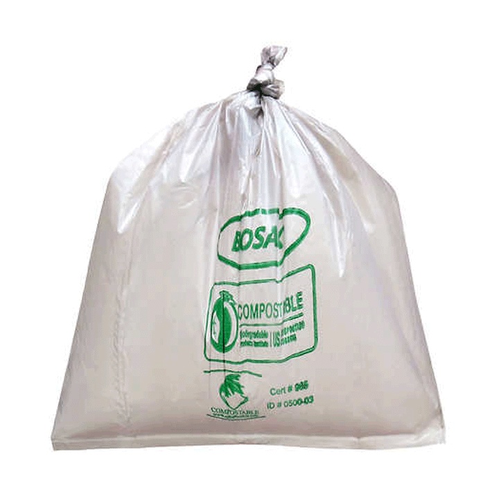 BioSak Compostable Kitchen Bin Liners, 125 Count