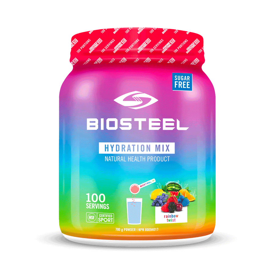 BioSteel Hydration Mix Rainbow Twist, 700g (100 Servings)