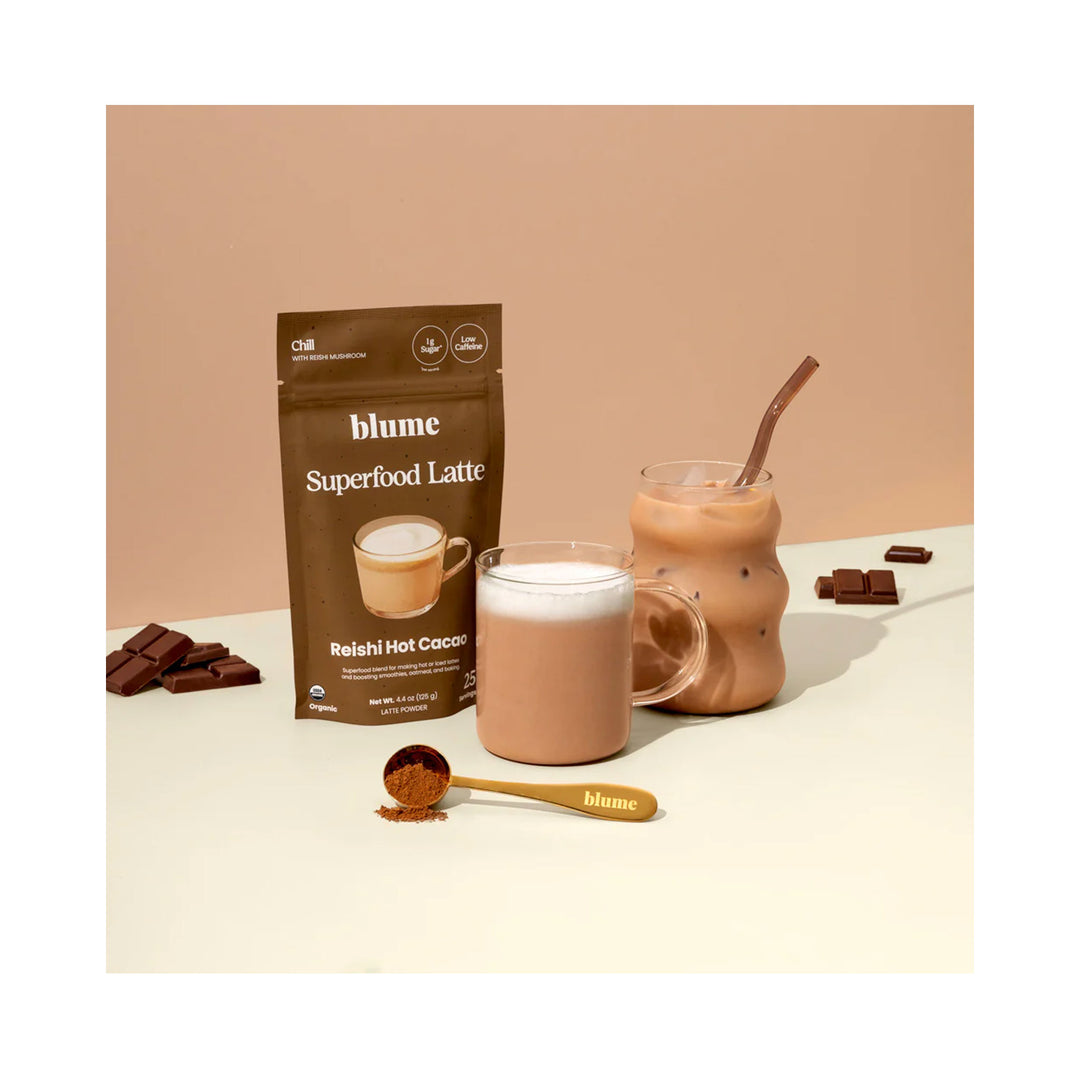 Blume Organic Reishi Hot Cacao Blend, 125g