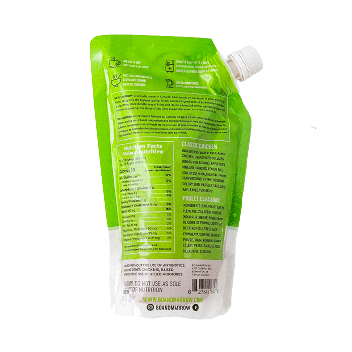 Bo & Marrow Classic Chicken Bone Broth, 591ml