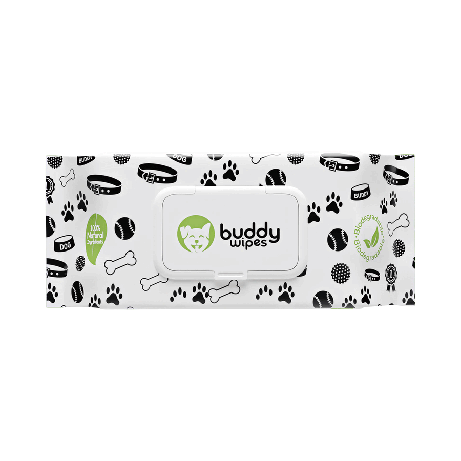 Buddy Wipes - Grooming Pet Wipes, 100 Count