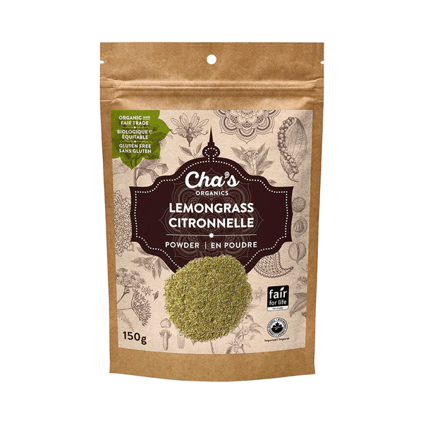 Cha's Organics Lemongrass Powder, 150g