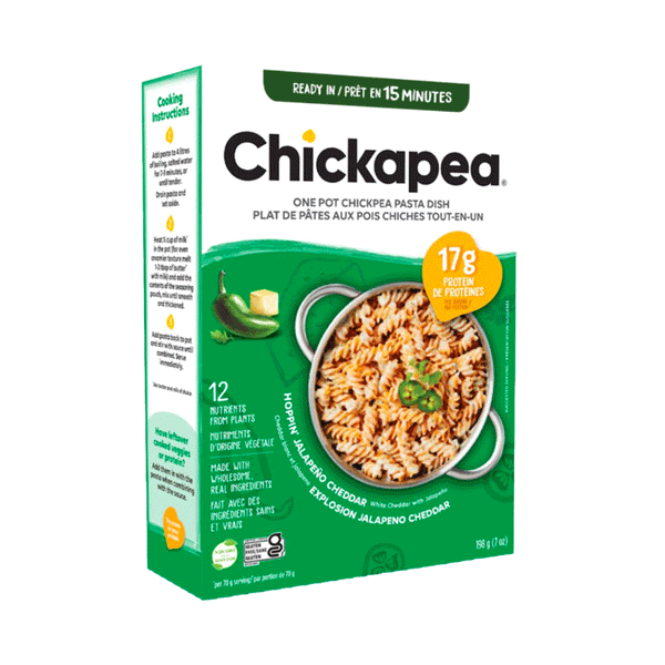 Chickapea One Pot Hoppin' Jalapeño Cheddar, 198g