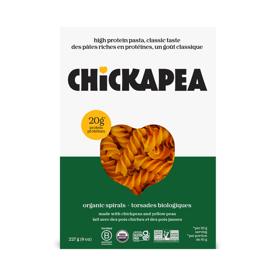 Chickapea Pasta Spirals, 227g