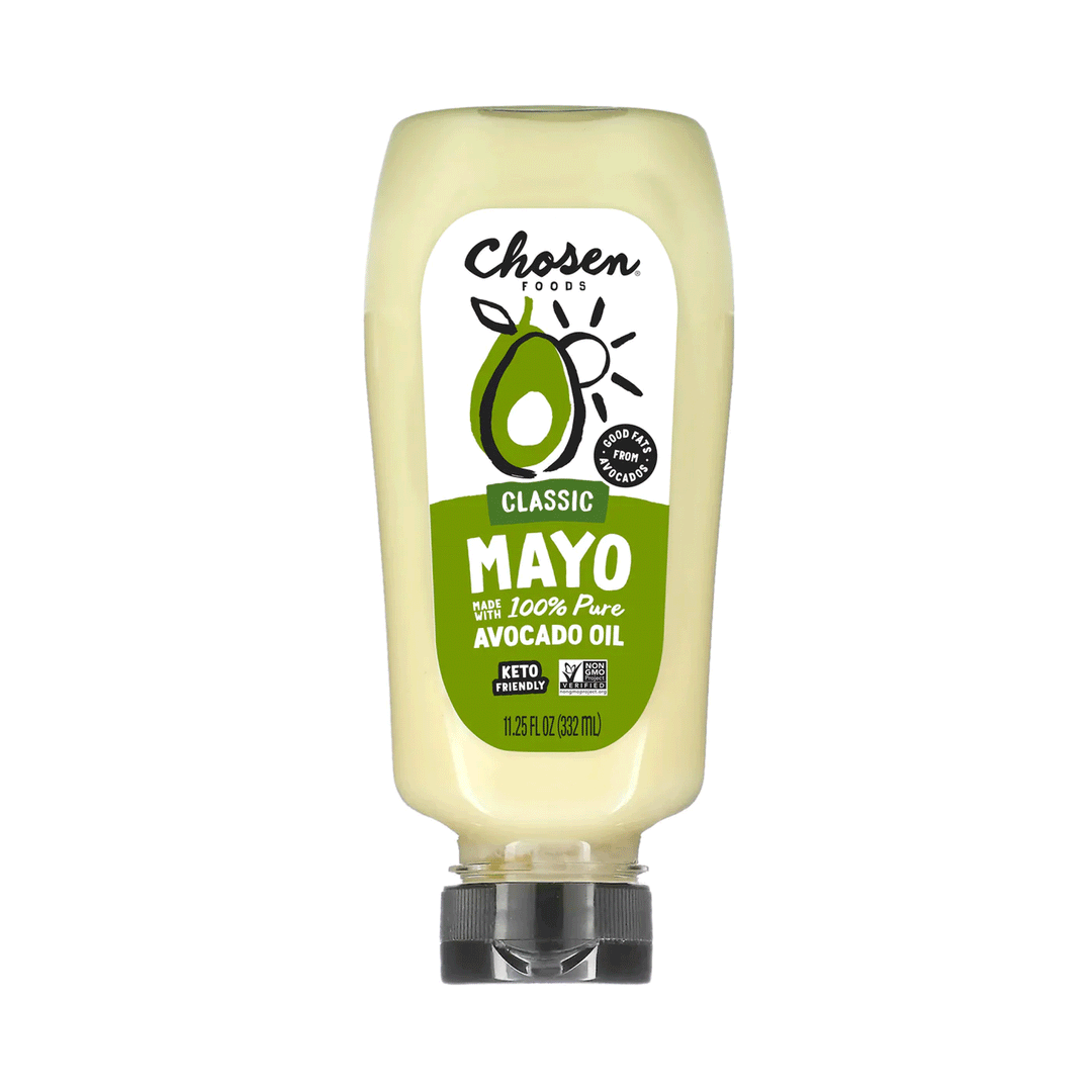 Chosen Foods Classic Organic 100% Avocado Oil Mayo - Squeeze, 332ml