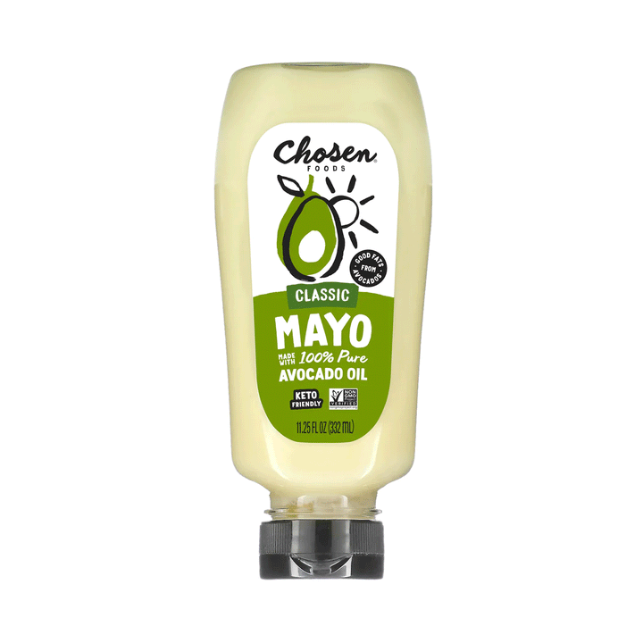 Chosen Foods Classic Organic 100% Avocado Oil Mayo - Squeeze, 332ml