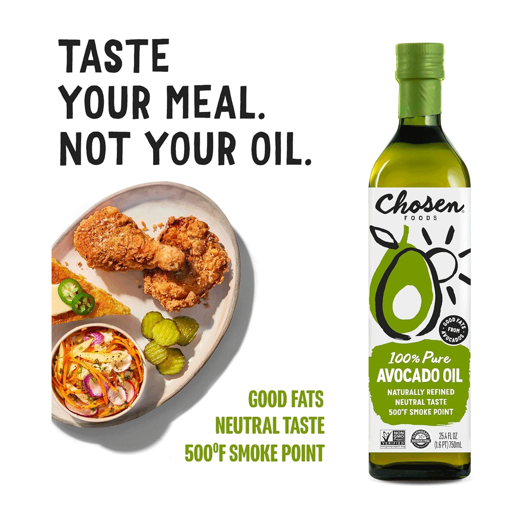 Chosen Foods Avocado Oil, 750ml