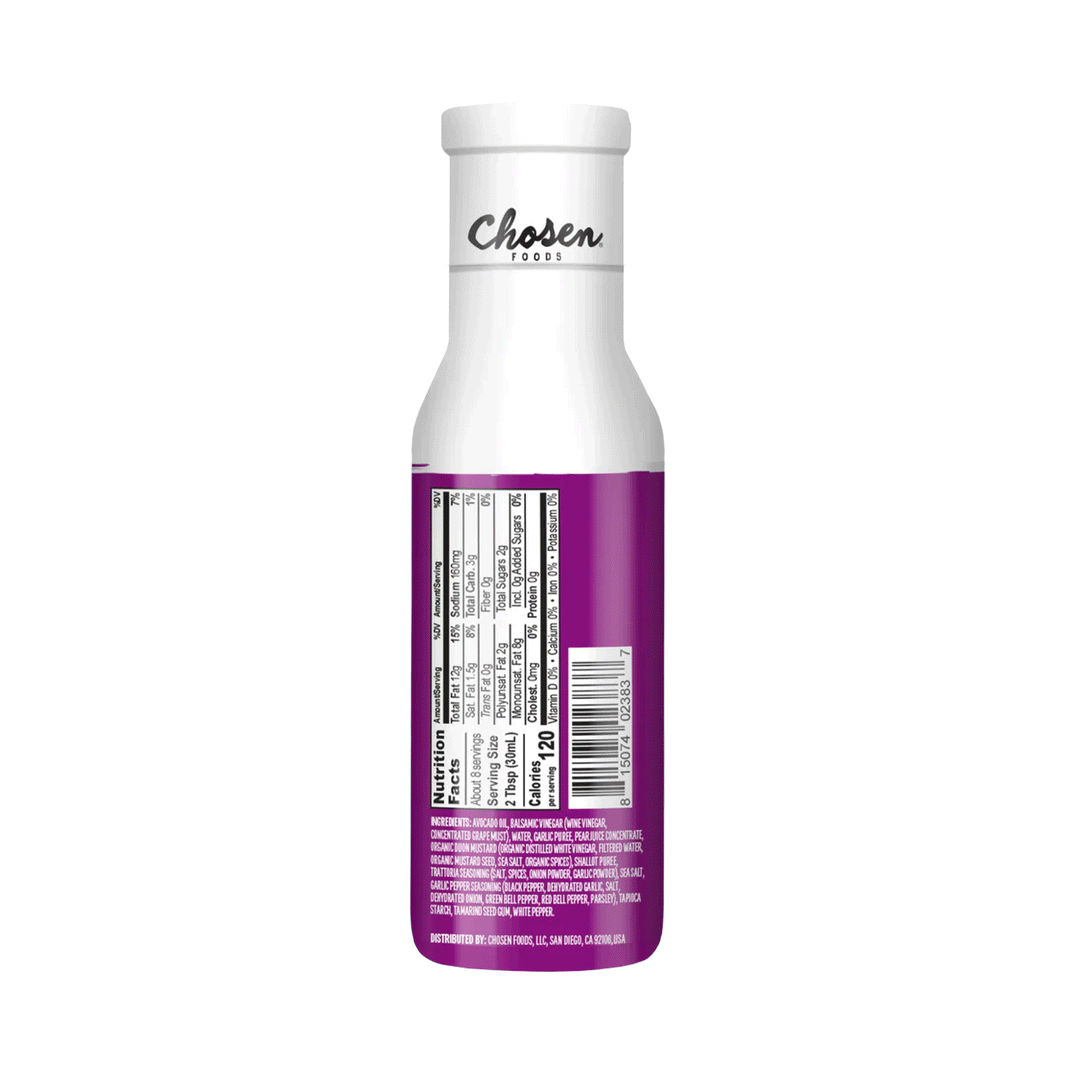 Chosen Foods Homestyle Balsamic Dressing & Marinade, 237ml