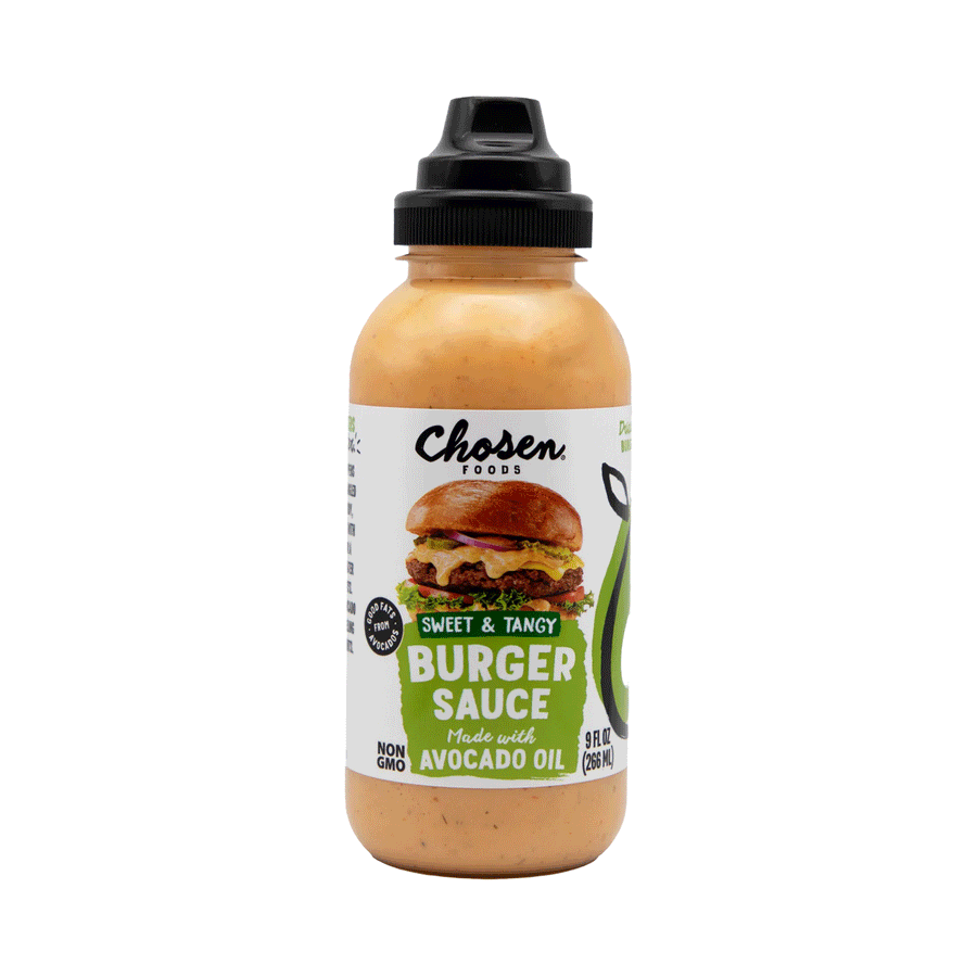 Chosen Foods Burger Sauce Made With 100% Pure Avocado Oil, 266ml