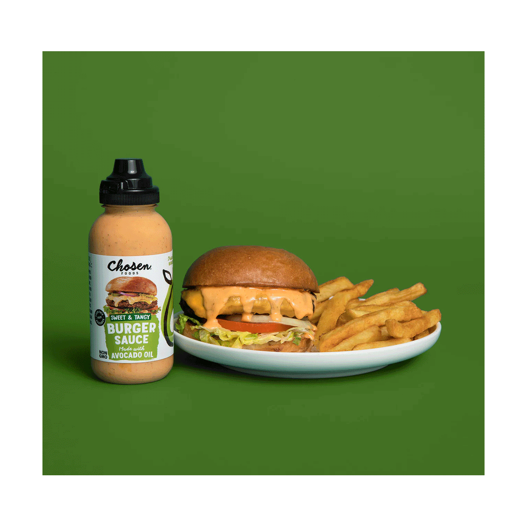 Chosen Foods Burger Sauce Made With 100% Pure Avocado Oil, 266ml