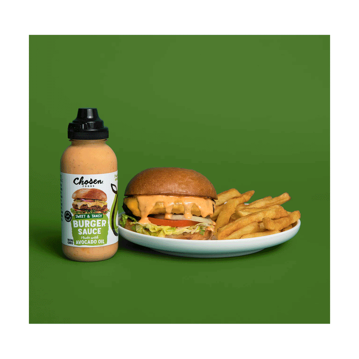 Chosen Foods Burger Sauce Made With 100% Pure Avocado Oil, 266ml