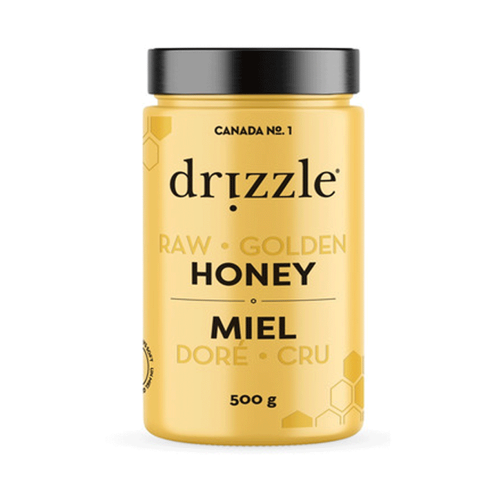 Drizzle Golden Raw Honey, 500g