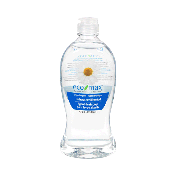 Eco-Max Hypoallergenic Dishwasher Rinse Aid, 450ml