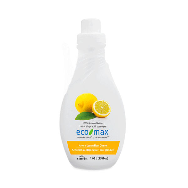 Eco-Max Natural Lemon Floor & Surface Cleaner Concentrate, 1.05L