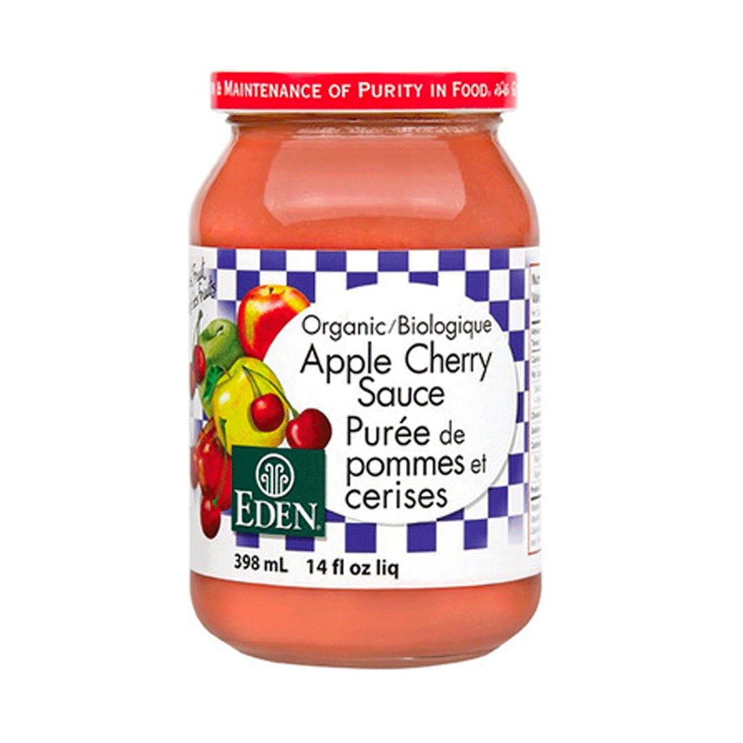 Eden Foods Organic Apple Cherry Sauce, 398ml