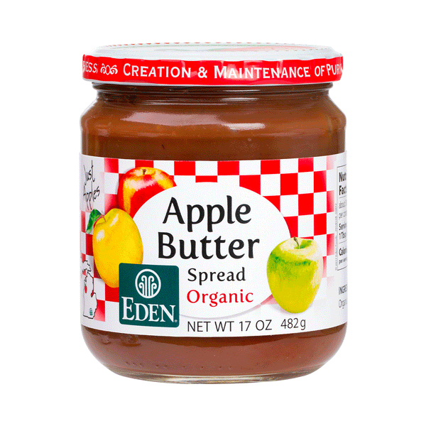 Eden Foods Organic Apple Butter Spread, 482g