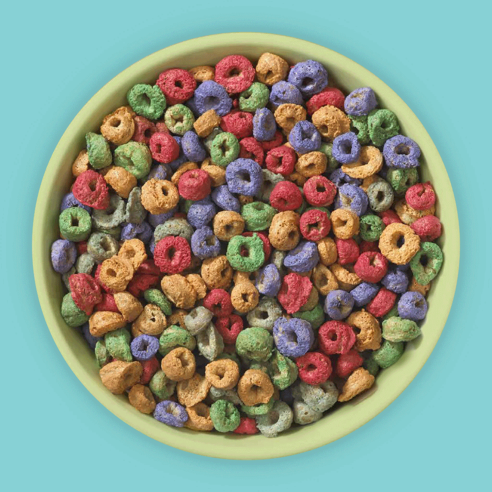 Farm Girl Rainbow Hoops Cereal, 280g