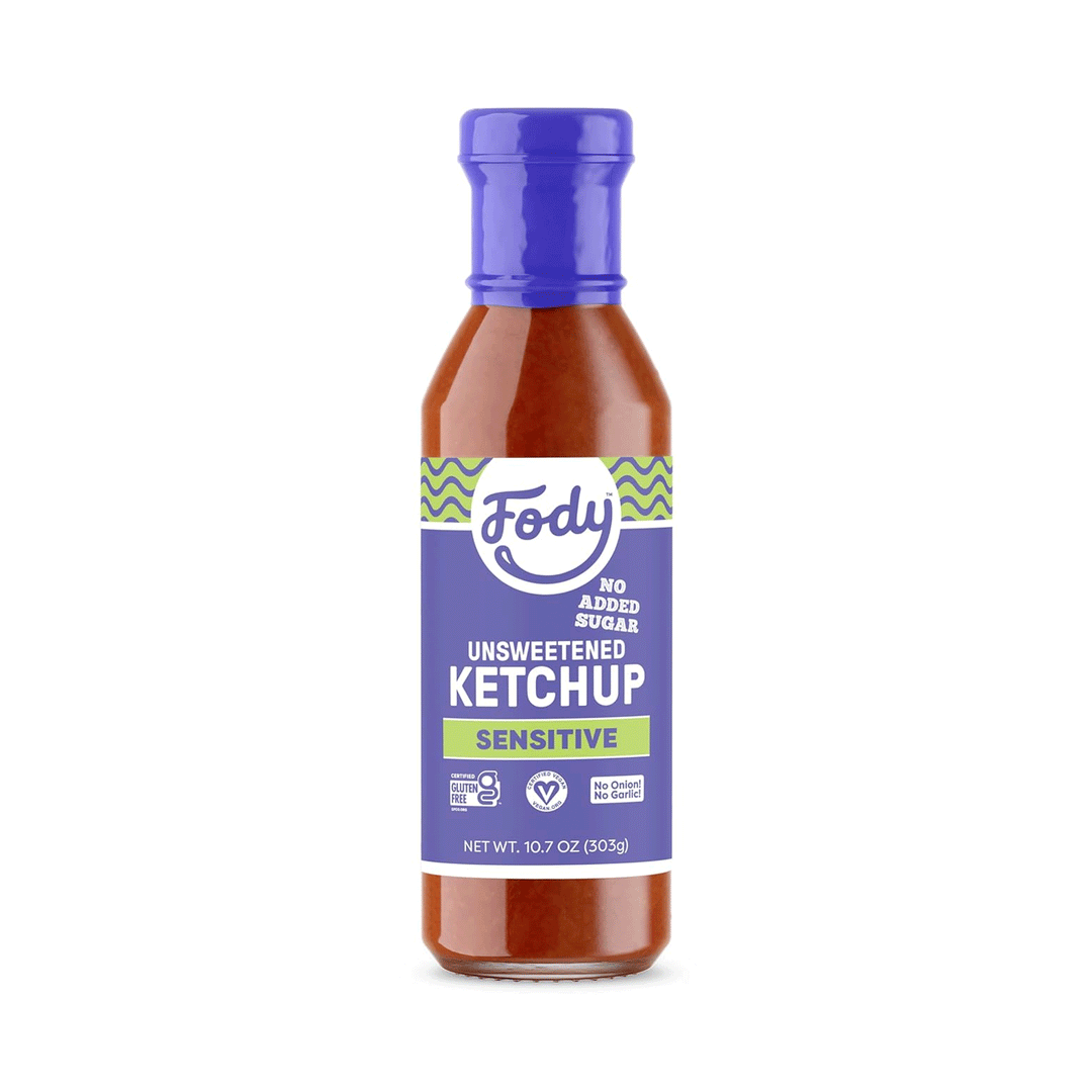 Fody Unsweetened Ketchup, 296ml