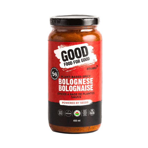 Good Food For Good Organic Spicy Bolognese Sauce (Plant-Based), 450ml
