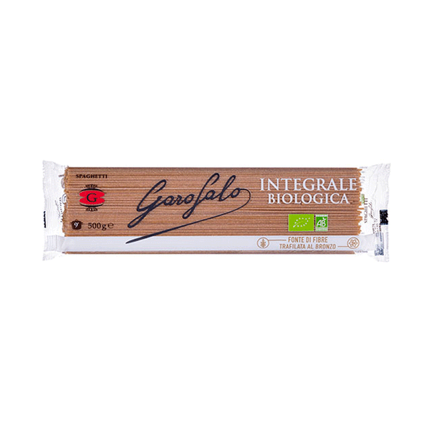 Garofalo Whole Wheat Spaghetti - Durum Wheat Semolina Pasta, 500g