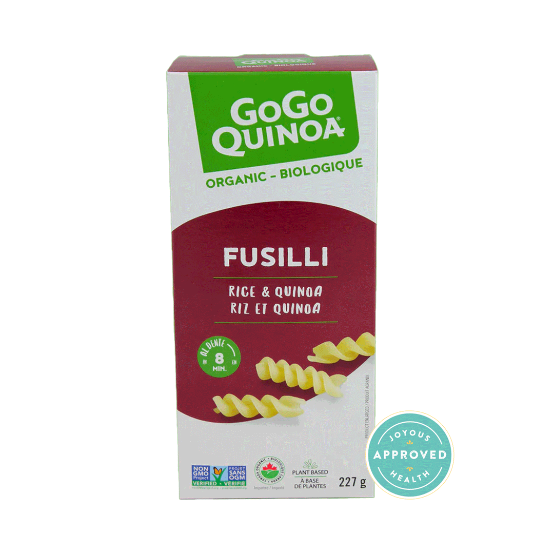 GoGo Quinoa Organic Rice & Quinoa Fusili, 227g