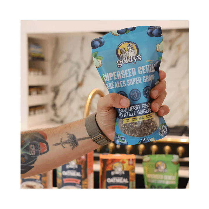 Goldy's Superseed Cereal Blueberry Ginger, 225g