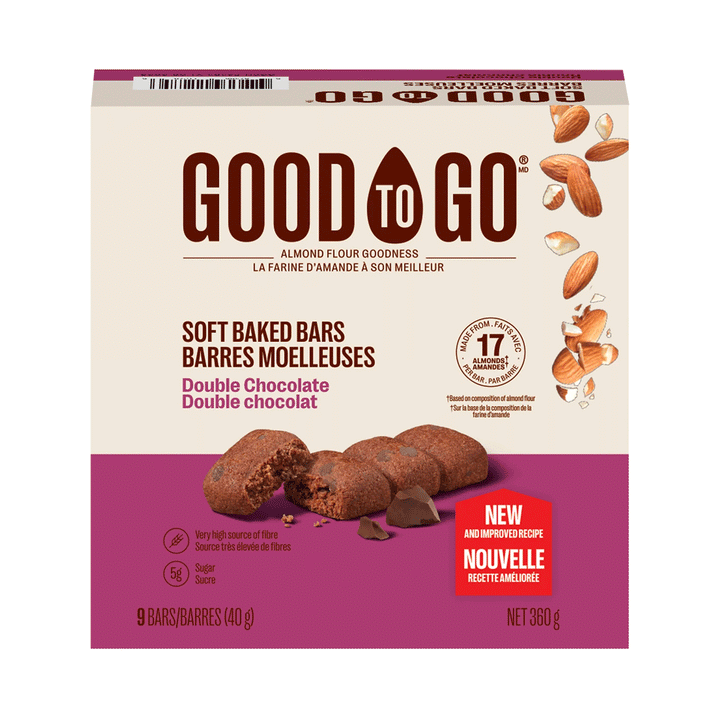 Good To Go Double Chocolate Soft Baked, 9x40g