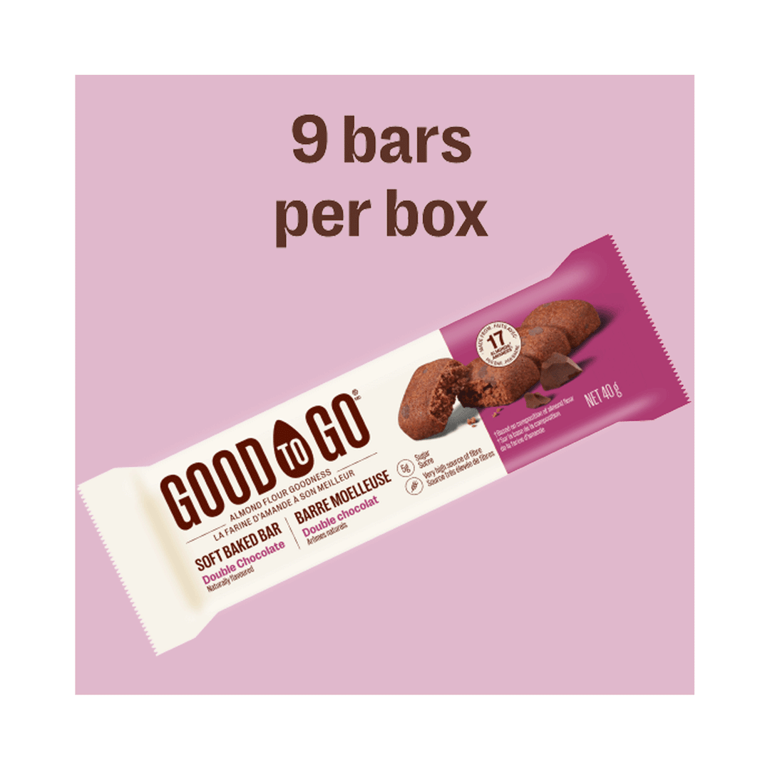 Good To Go Double Chocolate Soft Baked, 9x40g