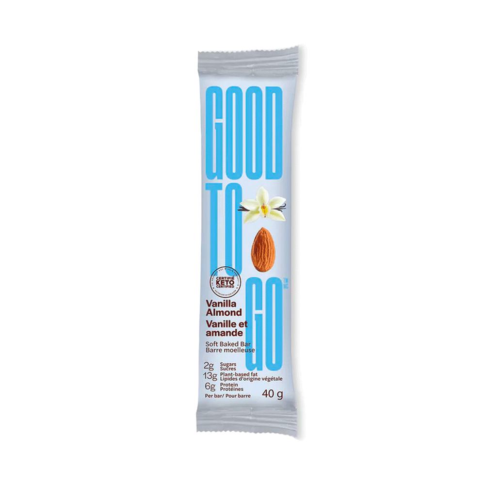Good To Go Vanilla Almond Snack Bar, 9x40g
