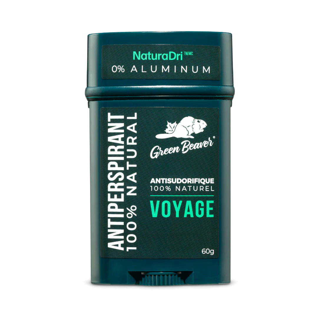 Green Beaver Natural Aluminum-Free Antiperspirant - Voyage, 50g