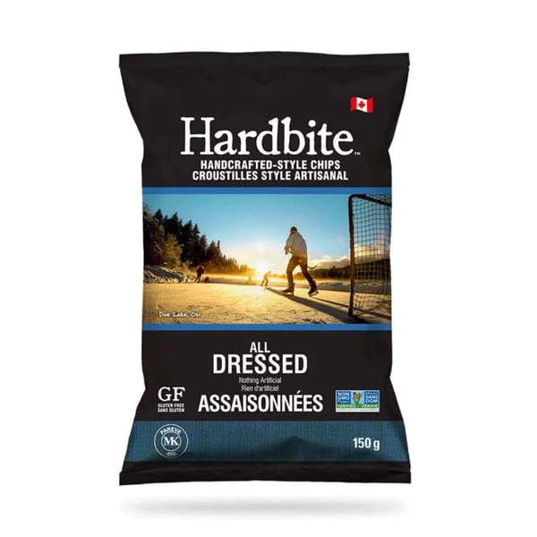 Hardbite All Dressed Chips, 150g
