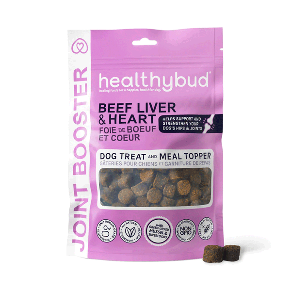 Healthy Bud Dog Treat & Meal Topper - Beef Joint Booster, 130g