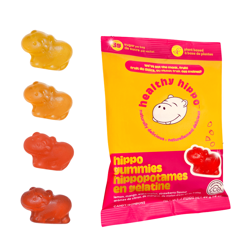 Healthy Hippo Hippo Gummies, 12x50g
