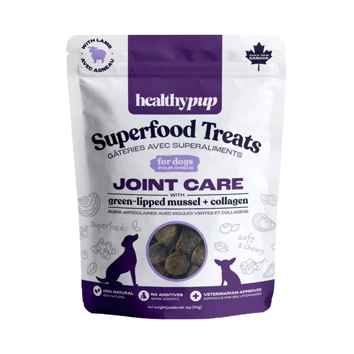 Healthy Pup Superfood Treats For Dogs Joint Care, 113g