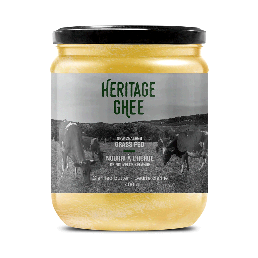 Heritage Ghee - New Zealand Grass Fed Ghee, 400g