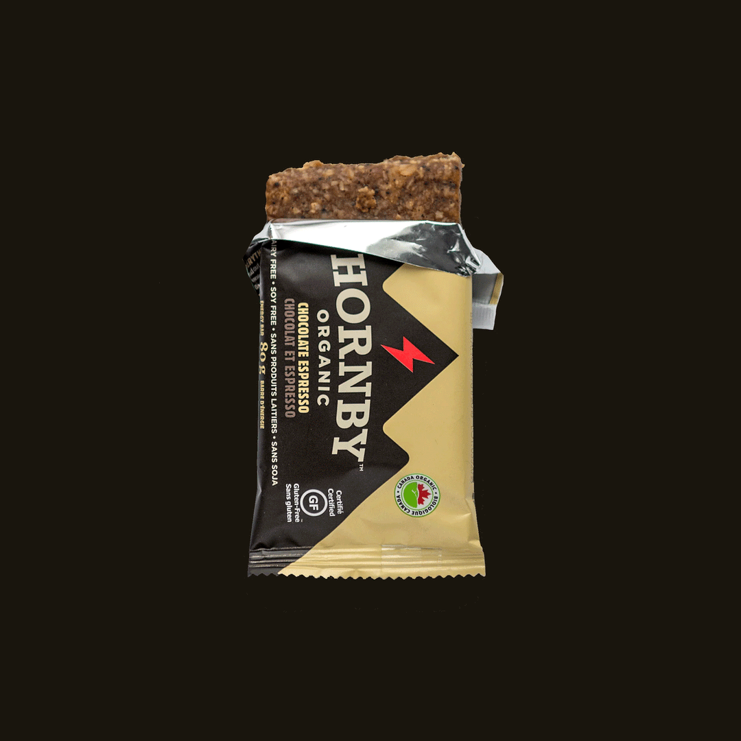 Hornby Organic Chocolate Espresso Energy Bar, 12x80g