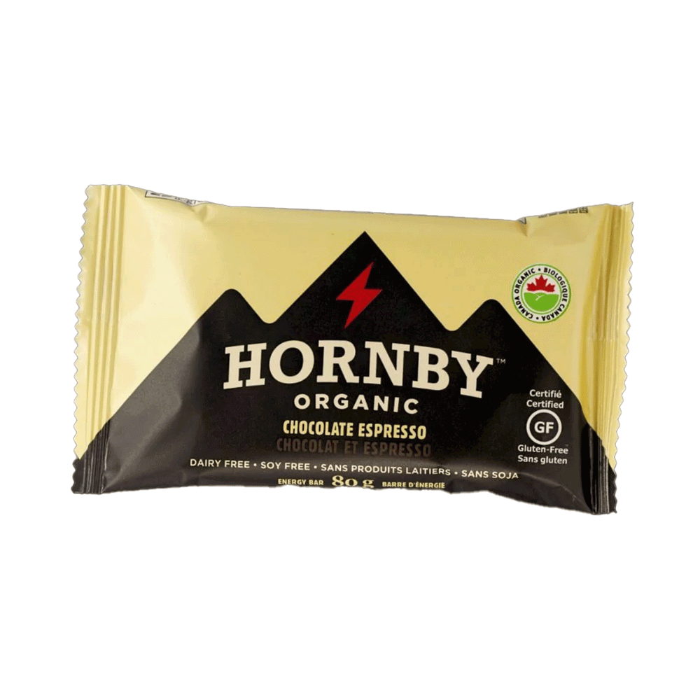 Hornby Organic Chocolate Espresso Energy Bar, 12x80g
