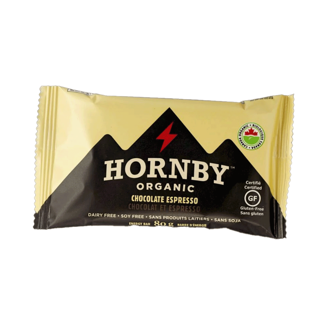 Hornby Organic Chocolate Espresso Energy Bar, 12x80g