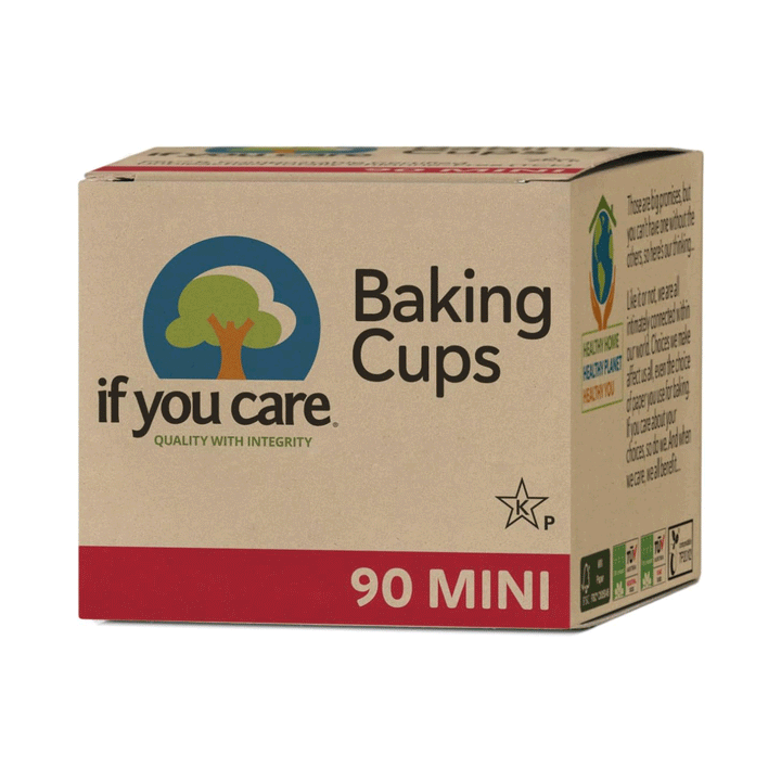 If You Care Unbleached Mini Baking Cups, 90 Cups