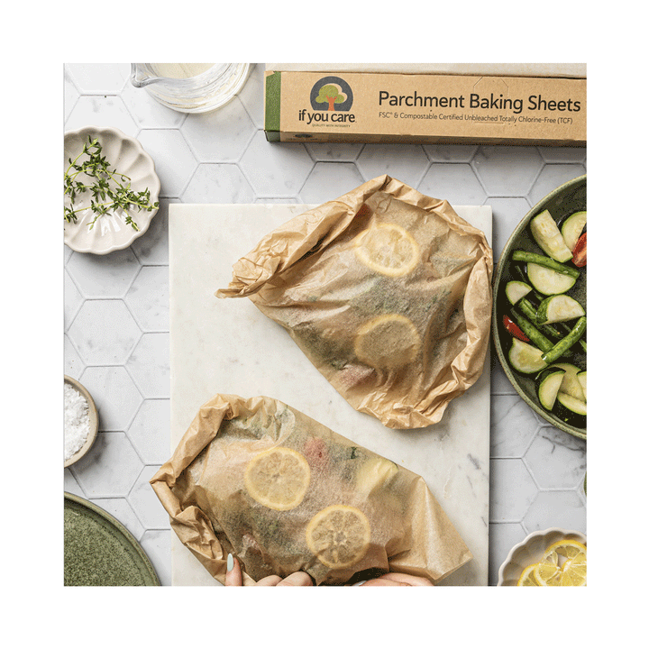 If You Care FSC Certified Unbleached Parchment Baking Sheets, 24 Sheets