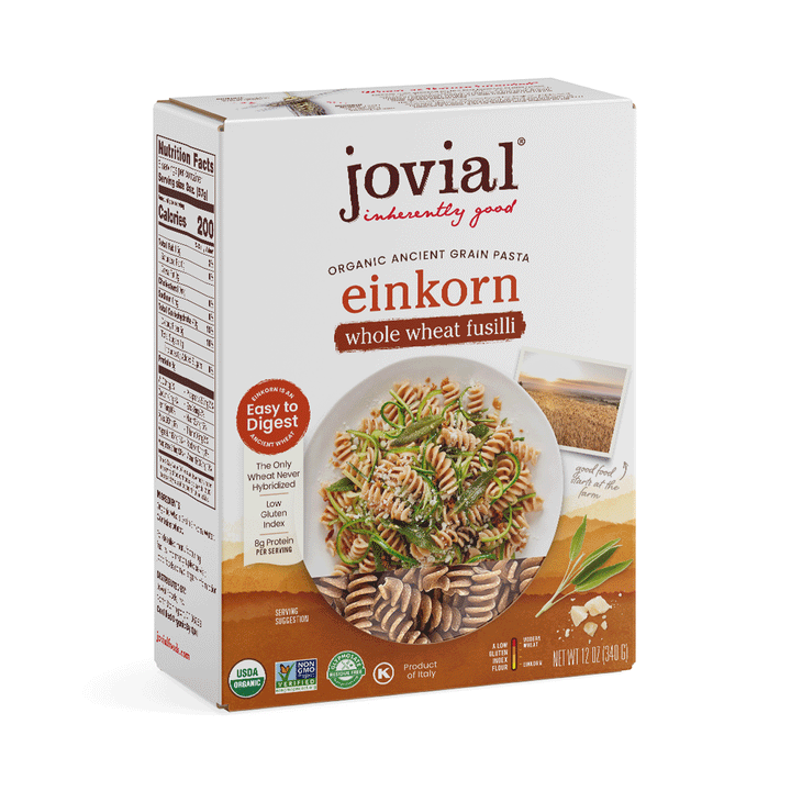 Jovial Organic Einkorn Whole Wheat Fusili, 340g