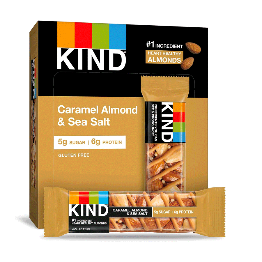KIND Caramel & Sea Salt Bars, 5x40g