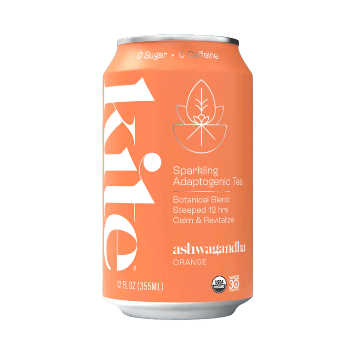 Kite - UNWIND - Ashwagandha Orange Sparkling Adaptogenic Tea, 355ml