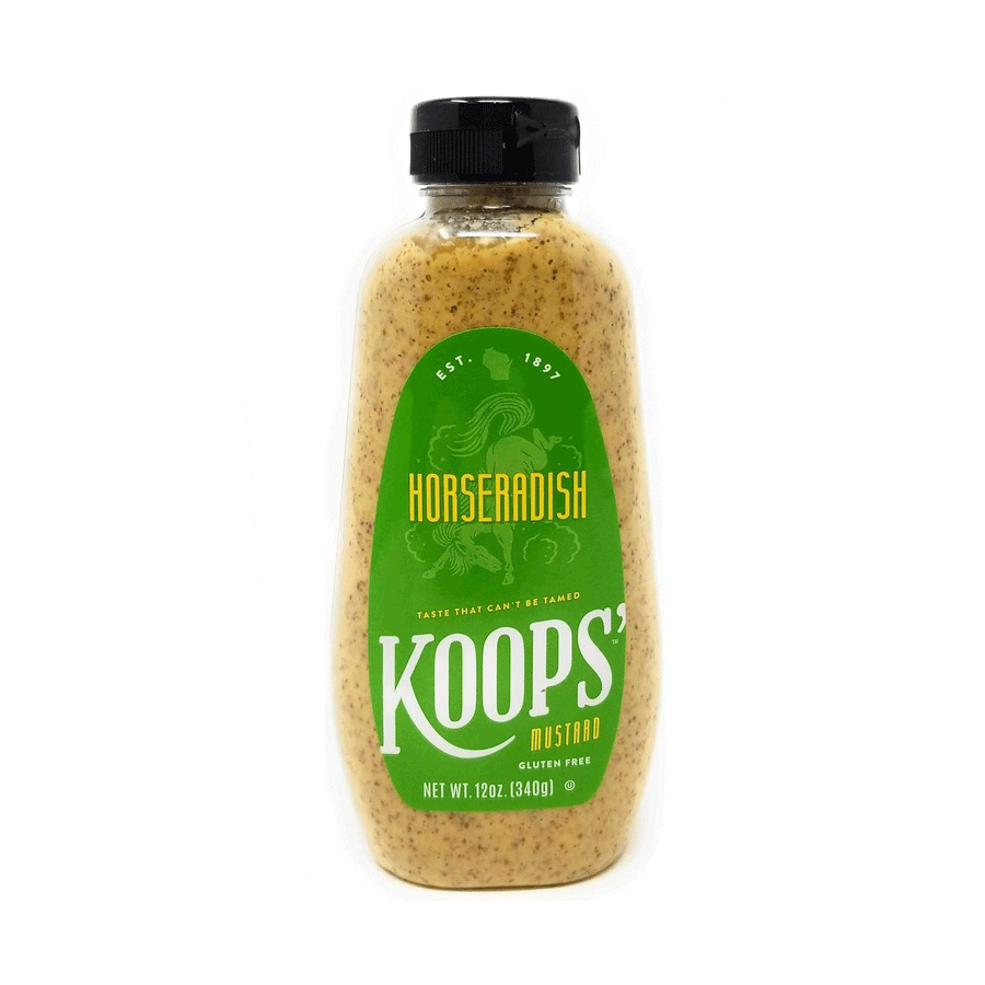 Koops' Organic Horeradish Mustard, 325ml