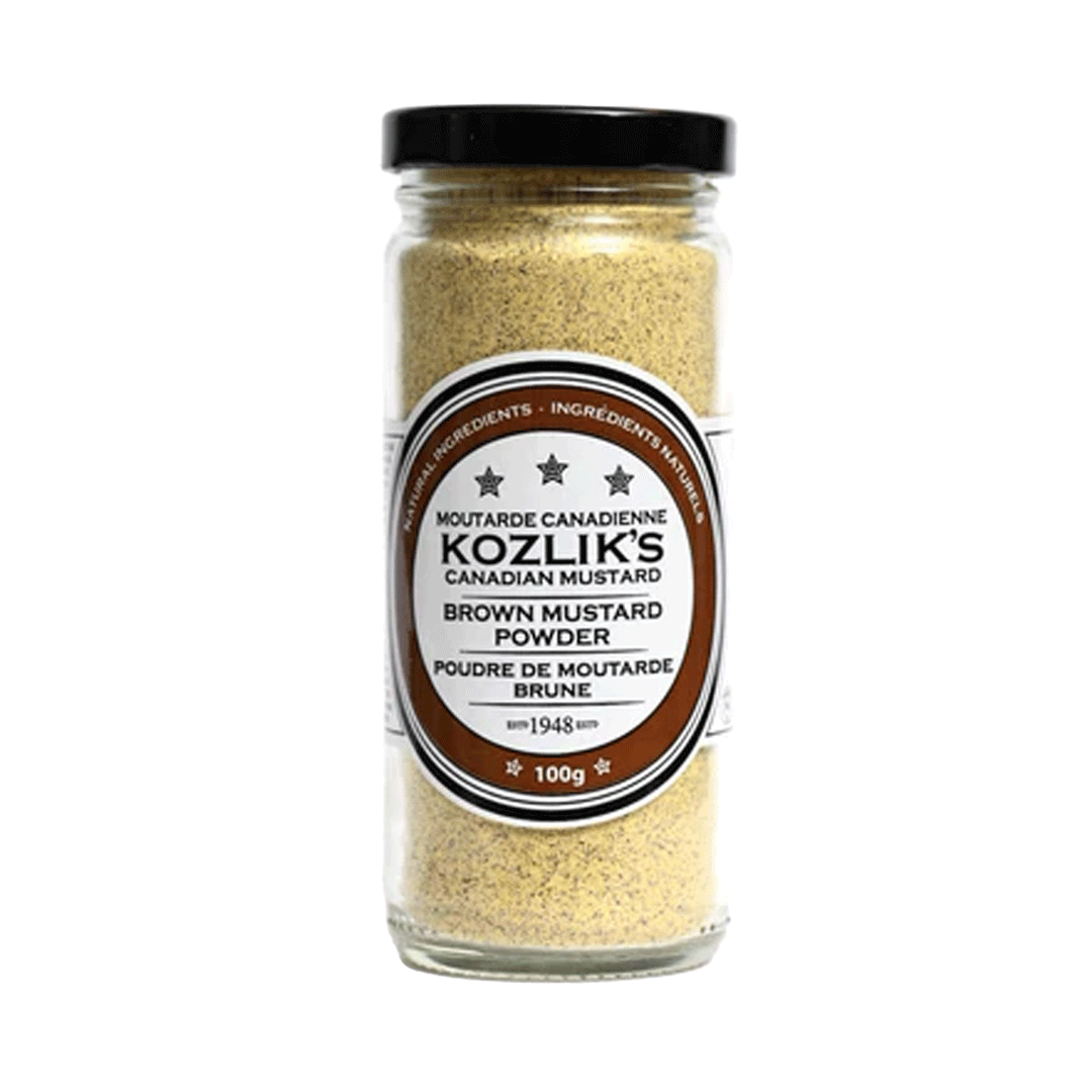 Kozlik's Medium Brown Mustard Powder, 100g