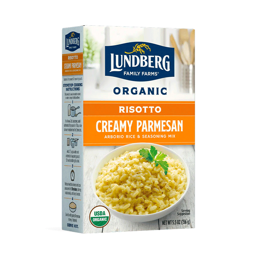 Lundberg Family Farms Organic Creamy Parmesan Risotto, 156g