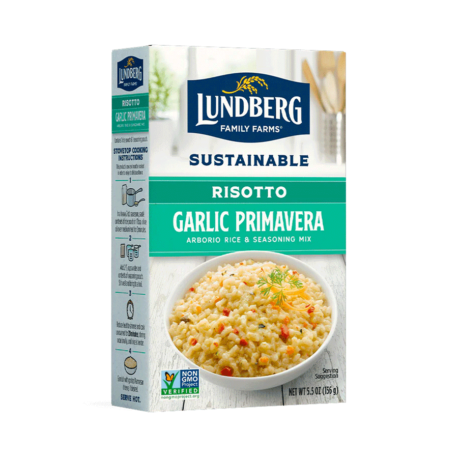 Lundberg Family Farms Garlic Primavera Risotto, 156g