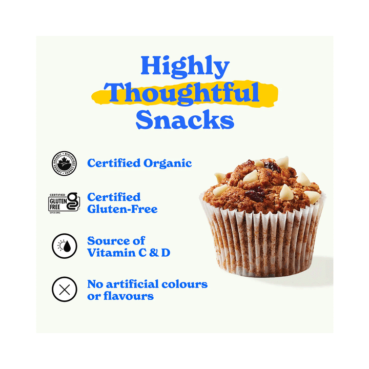 Made Good Mornings Organic Baked Oat Cups - Berry Vanilla, 5 Pack