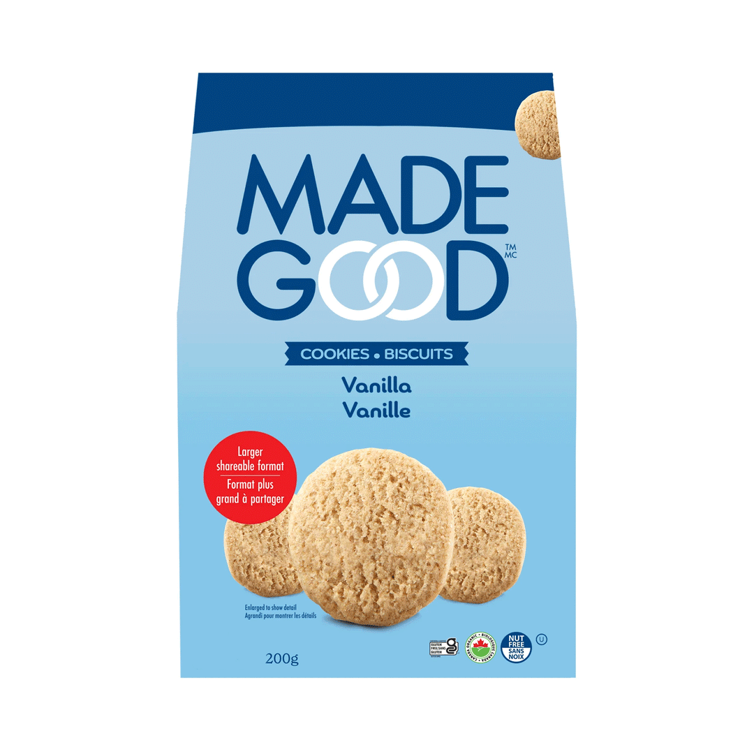 Made Good Organic Vanilla Crunchy Cookies, 200g