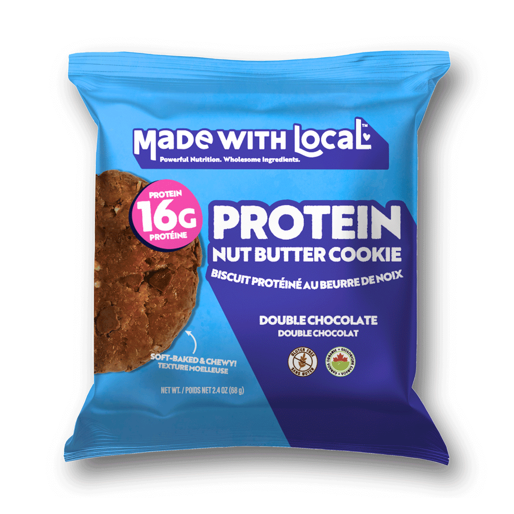 Made With Local Double Chocolate Protein Cookie, 12 x 68g